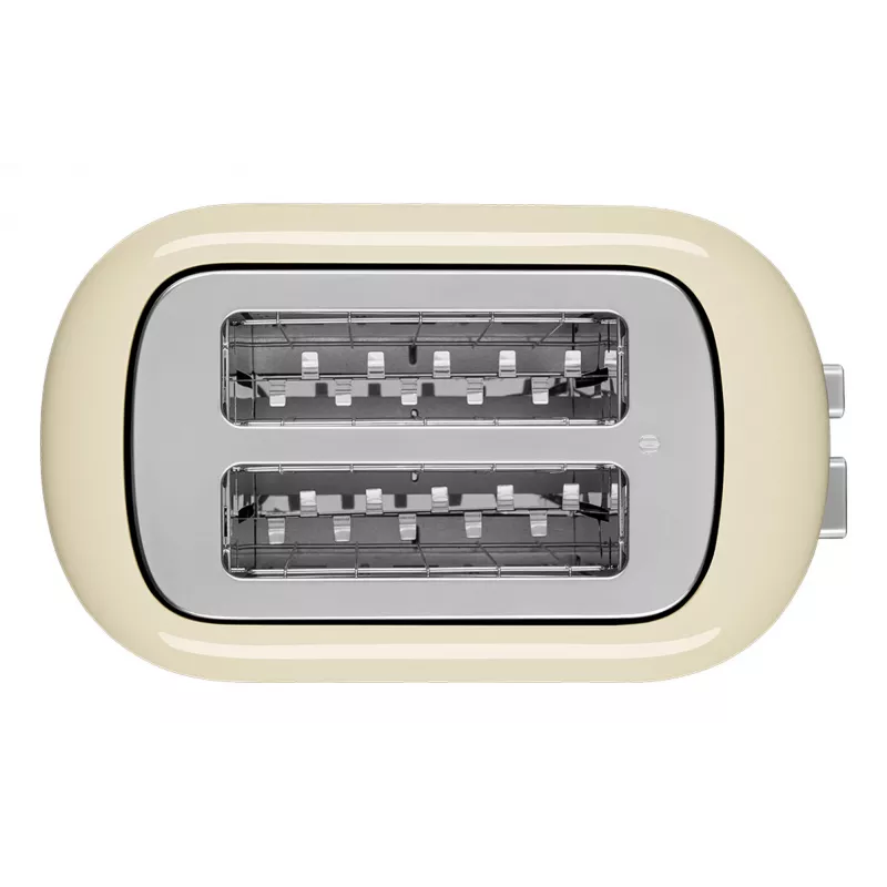 KitchenAid 5KMT2109EAC 7 2 šķēles 980 W melns, krēmkrāsas, nerūsējošais tērauds