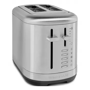 KitchenAid 5KMT2109ESX 7 2 šķēles 980 W Melns, Nerūsējošais tērauds