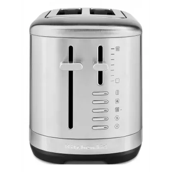KitchenAid 5KMT2109ESX 7 2 šķēles 980 W Melns, Nerūsējošais tērauds