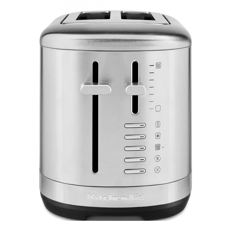 KitchenAid 5KMT2109ESX 7 2 šķēles 980 W Melns, Nerūsējošais tērauds