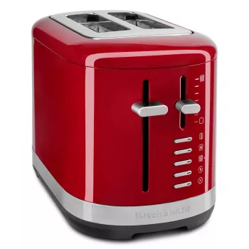 KitchenAid 5KMT2109EER 7 2 gab. 980 W Melns, Sarkans, Nerūsējošais tērauds
