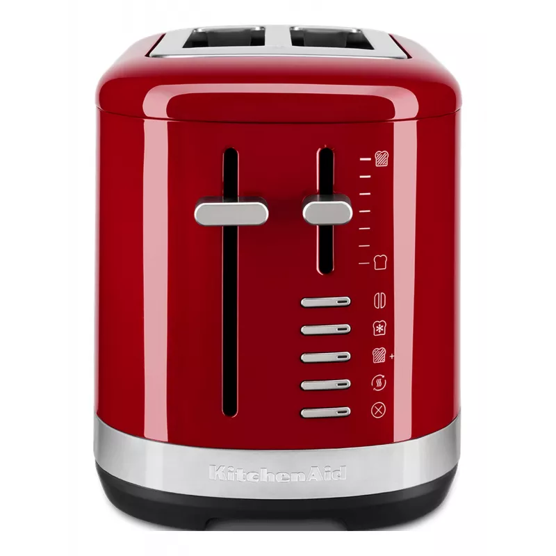 KitchenAid 5KMT2109EER 7 2 gab. 980 W Melns, Sarkans, Nerūsējošais tērauds