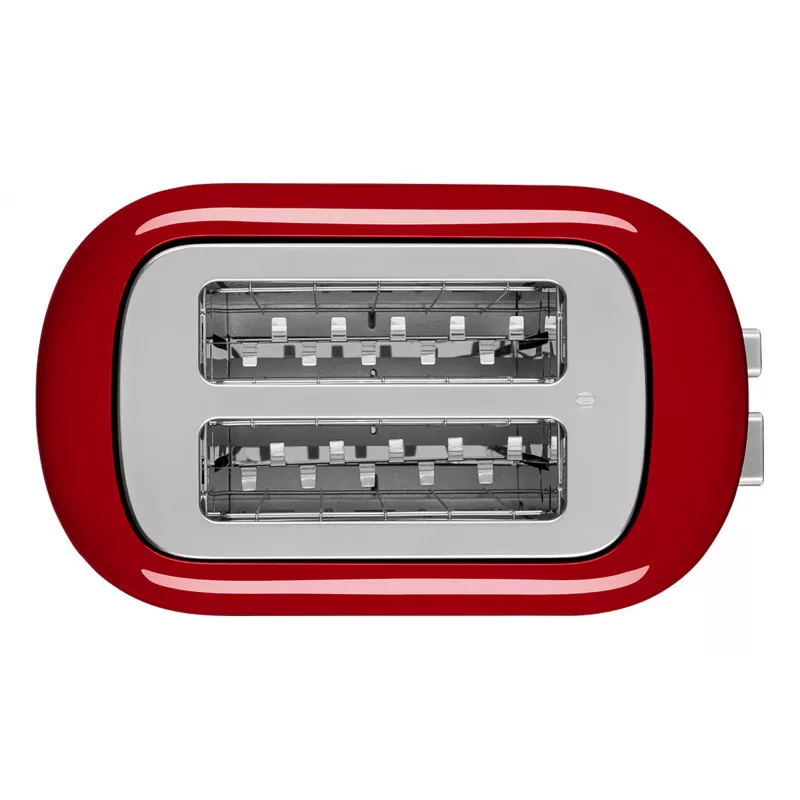 KitchenAid 5KMT2109EER 7 2 gab. 980 W Melns, Sarkans, Nerūsējošais tērauds