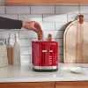 KitchenAid 5KMT2109EER 7 2 gab. 980 W Melns, Sarkans, Nerūsējošais tērauds
