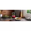 KitchenAid 5KFC3516EER 0,83 L 240 W Melns, Sarkans, Nerūsējošais tērauds