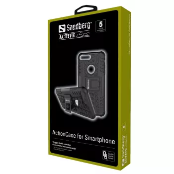 Sandberg ActionCase Galaxy S9 Plus, Apmale, Samsung, Galaxy S9 Plus, 15,8 cm (6,2 collas), Melns