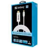 Sandberg MiniDP 1.2 > HDMI 4K 2m, 2 m, Mini DisplayPort, HDMI, vīrišķais, vīrišķais, balts