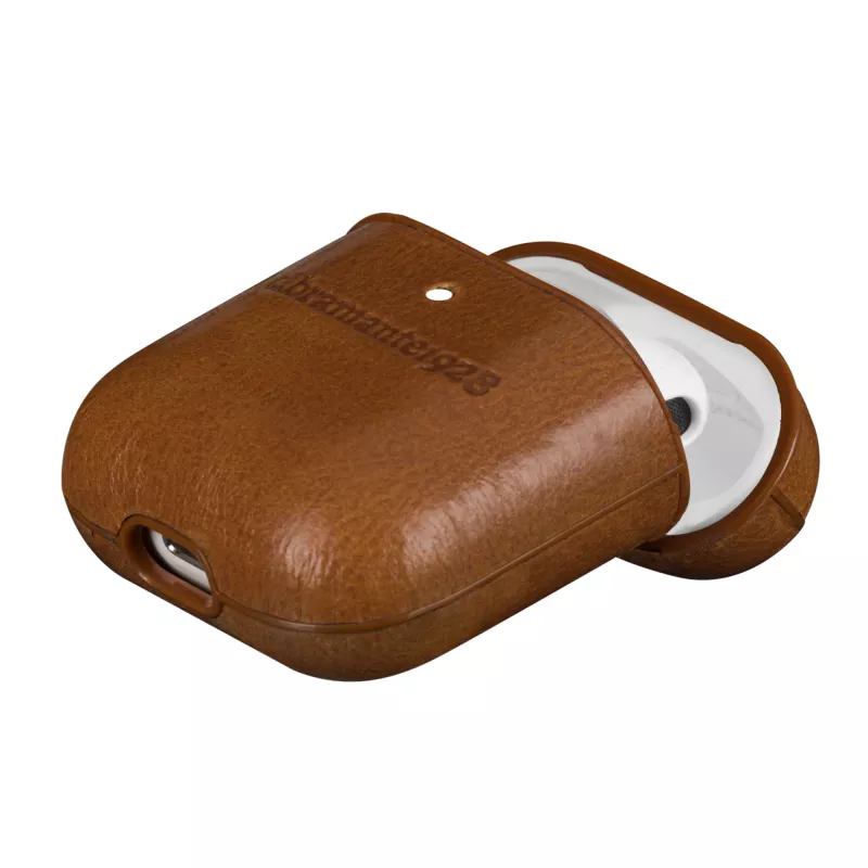 dbramante1928 Copenhagen - AirPods futrālis - Iedeguma krāsa, Futrālis, Āda, 11 g, Iedeguma krāsa