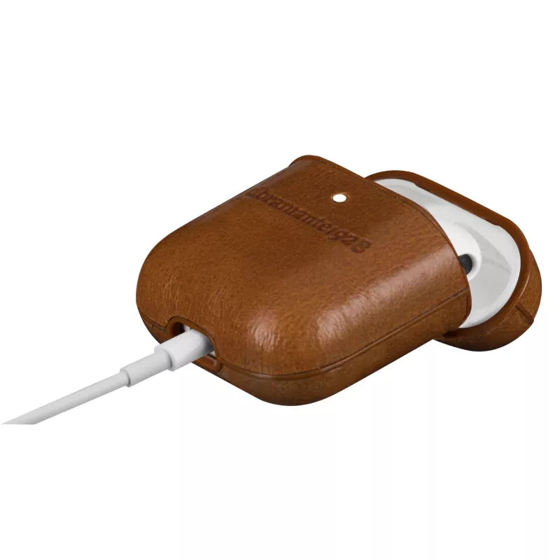 dbramante1928 Copenhagen - AirPods futrālis - Iedeguma krāsa, Futrālis, Āda, 11 g, Iedeguma krāsa