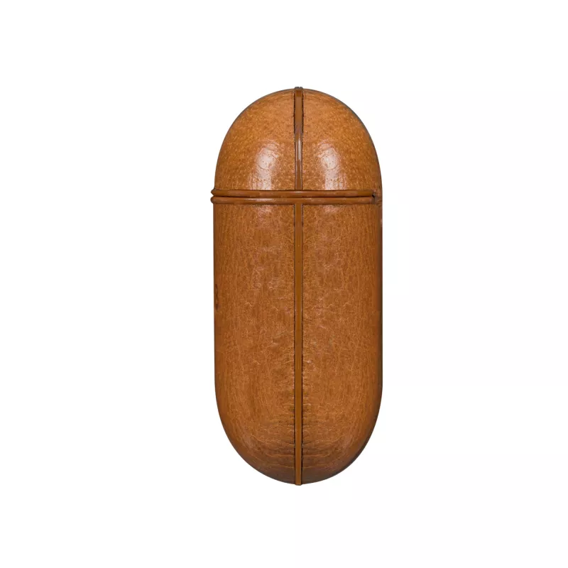 dbramante1928 Copenhagen - AirPods futrālis - Iedeguma krāsa, Futrālis, Āda, 11 g, Iedeguma krāsa