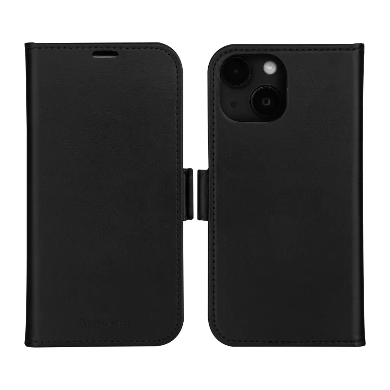 dbramante1928 Stockholm - iPhone 17e/16e/15/14/13 - Melns, Folio, Apple, iPhone 17e/16e/15/14/13, Melns