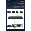 Microconnect MC-HDMISPLITTER0108-4K video sadalītājs HDMI 8x HDMI