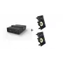 Vivolink Audiopack zemfrekvences skaļrunis + 2 premium klases iestrādājamie skaļruņi (ierobežota komplekta piedāvājums) melns, vadu, 110 W