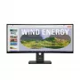 Lenovo ThinkVision T34WD-40 monitors, 86,4 cm (34 collas), 3440 x 1440 pikseļi, Wide Quad HD, LED, 6 ms, melns