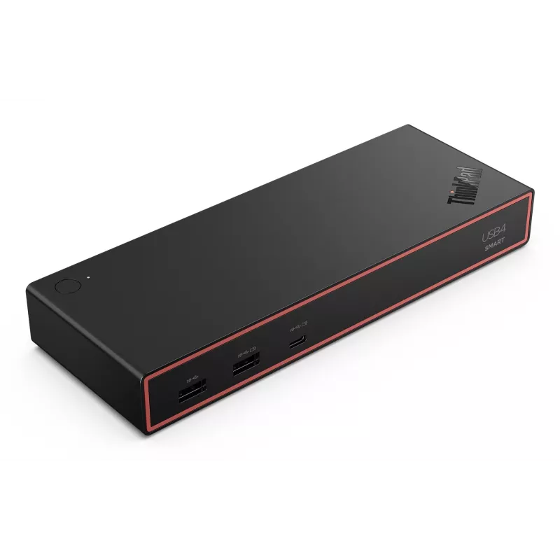 Lenovo ThinkPad USB4 Smart Dock 5500 ar 135W barošanas adapteri, vadu, melns
