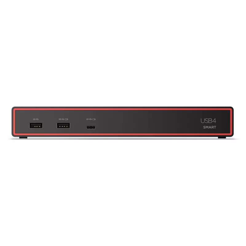 Lenovo ThinkPad USB4 Smart Dock 5500 ar 135W barošanas adapteri, vadu, melns