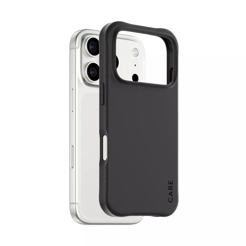 PanzerGlass CARE™ by ® Samba vāciņš Melns ar MagSafe iPhone 17 Pro | Lieltirgotava