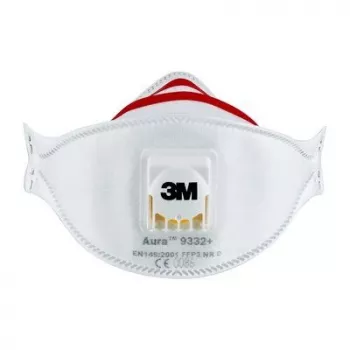 3M 9332C2 vairākkārt lietojams respirators FFP3 Pusmaskas respirators Gaisattīrīšanas respirators