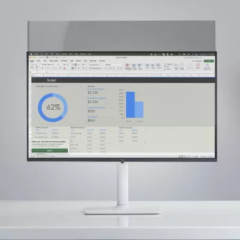 StarTech.com magnētiskais monitora privātuma ekrāns 24 collu 16:10 displejam, noņemams filtrs, pretatspīduma/spīdīgas puses, zilās gaismas samazinoša ekrāna aizsargplēve, TAA