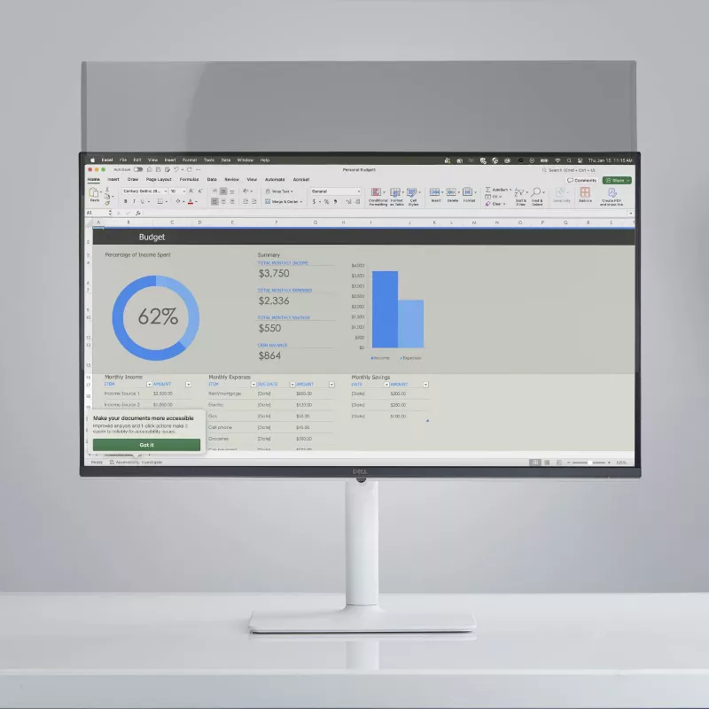 StarTech.com magnētiskais monitora privātuma ekrāns 24 collu 16:10 displejam, noņemams filtrs, pretatspīduma/spīdīgas puses, zilās gaismas samazinoša ekrāna aizsargplēve, TAA