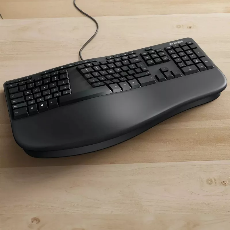 Incase Designed by Microsoft Ergonomic tastatūra Birojam USB QWERTY Angļu Melna