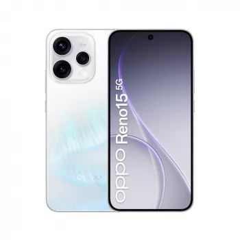 OPPO Reno15 5G 16,7 cm (6,59 collas) Dual SIM Android 16.0 USB Type-C 8 GB 512 GB 6500 mAh Balts