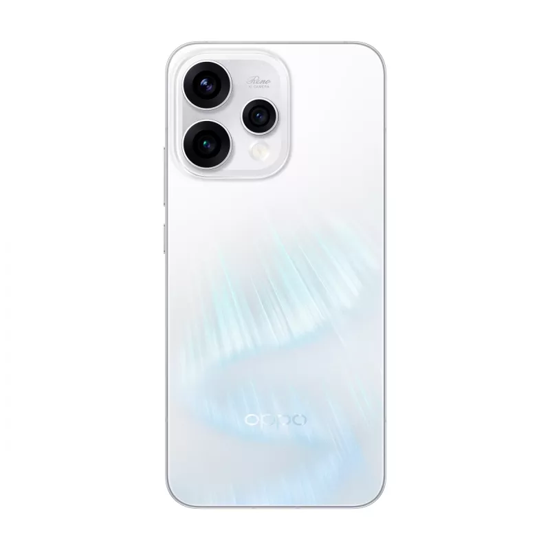 OPPO Reno15 5G 16,7 cm (6,59 collas) Dual SIM Android 16.0 USB Type-C 8 GB 512 GB 6500 mAh Balts
