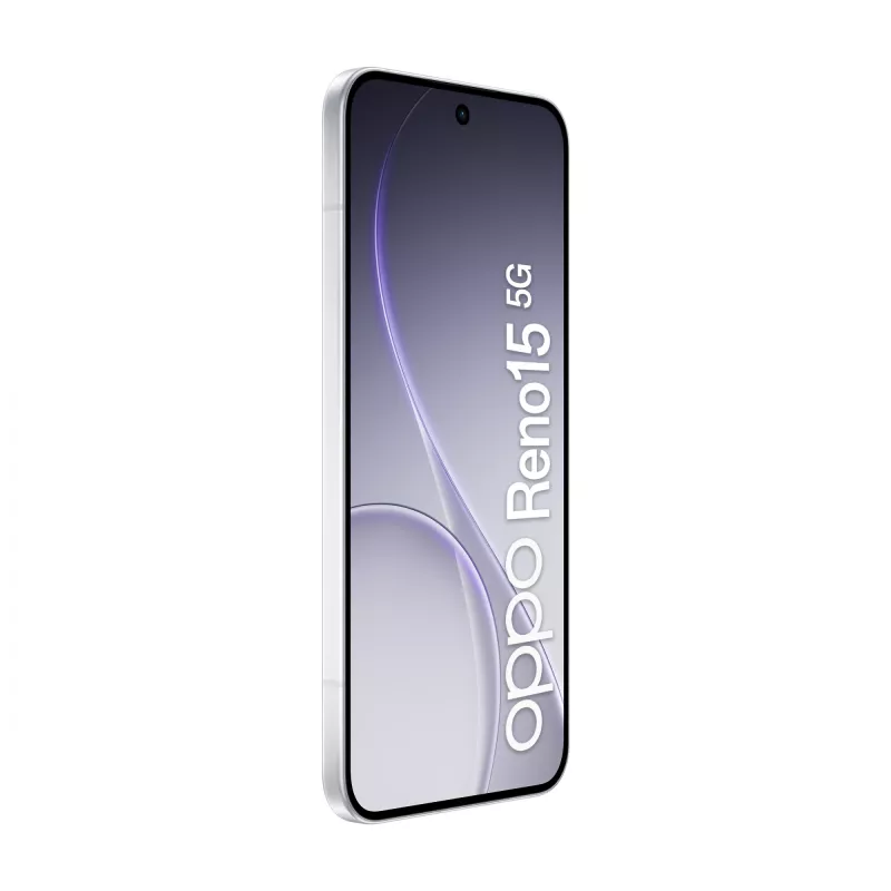 OPPO Reno15 5G 16,7 cm (6,59 collas) Dual SIM Android 16.0 USB Type-C 8 GB 512 GB 6500 mAh Balts