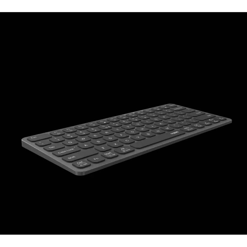 Rapoo UCK-6001 īpaši plāna klaviatūra ar 8-in-1 USB-C daudzportu adapteri, QWERTZ