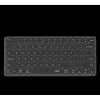 Rapoo UCK-6001 īpaši plāna klaviatūra ar 8-in-1 USB-C daudzportu adapteri, QWERTZ