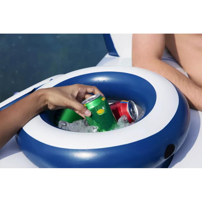 Bestway Hydro-Force Rapid Rider II dubultā upes caurule, daudzkrāsaina, peldoša caurule, raksts, zēnam/meitenei, 180 kg, 2 personām