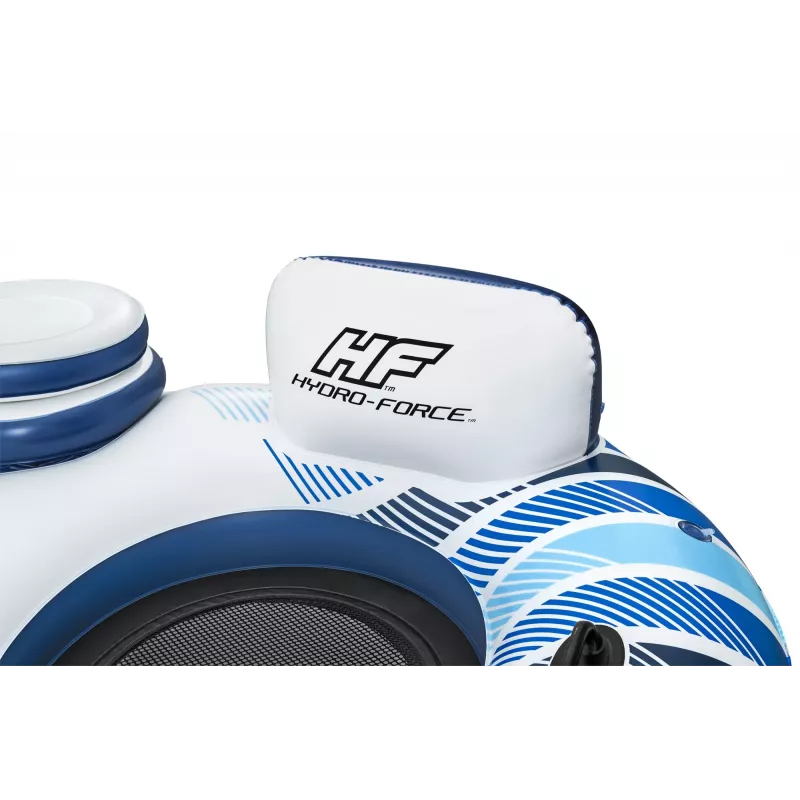 Bestway Hydro-Force Rapid Rider II dubultā upes caurule, daudzkrāsaina, peldoša caurule, raksts, zēnam/meitenei, 180 kg, 2 personām