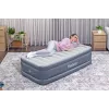 Bestway Tritech piepūšamais matracis, divguļamā gulta ar iebūvētu maiņstrāvas sūkni un pretmikrobu pārklājumu 1,91 m x 97 cm x 51 cm