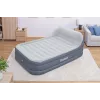 Bestway Tritech SleekFlow galvgaļa piepūšamais matracis Queen ar iebūvētu maiņstrāvas sūkni un pretmikrobu pārklājumu 2,26 m x 1,52 m x 84 cm