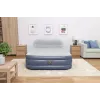 Bestway Tritech SleekFlow galvgaļa piepūšamais matracis Queen ar iebūvētu maiņstrāvas sūkni un pretmikrobu pārklājumu 2,26 m x 1,52 m x 84 cm