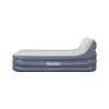 Bestway Tritech SleekFlow galvgaļa piepūšamais matracis Queen ar iebūvētu maiņstrāvas sūkni un pretmikrobu pārklājumu 2,26 m x 1,52 m x 84 cm