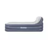 Bestway Tritech SleekFlow galvgaļa piepūšamais matracis Queen ar iebūvētu maiņstrāvas sūkni un pretmikrobu pārklājumu 2,26 m x 1,52 m x 84 cm