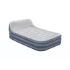 Bestway Tritech SleekFlow galvgaļa piepūšamais matracis Queen ar iebūvētu maiņstrāvas sūkni un pretmikrobu pārklājumu 2,26 m x 1,52 m x 84 cm