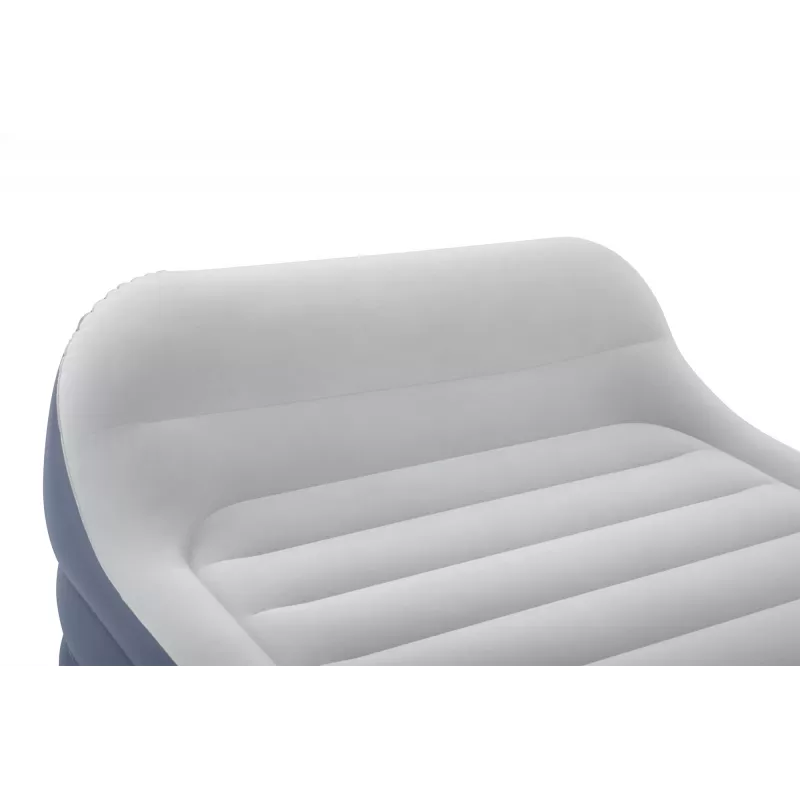 Bestway Tritech SleekFlow galvgaļa piepūšamais matracis Queen ar iebūvētu maiņstrāvas sūkni un pretmikrobu pārklājumu 2,26 m x 1,52 m x 84 cm