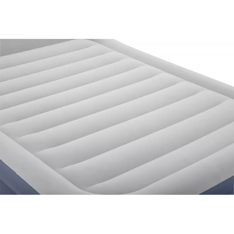 Bestway Tritech SleekFlow galvgaļa piepūšamais matracis Queen ar iebūvētu maiņstrāvas sūkni un pretmikrobu pārklājumu 2,26 m x 1,52 m x 84 cm