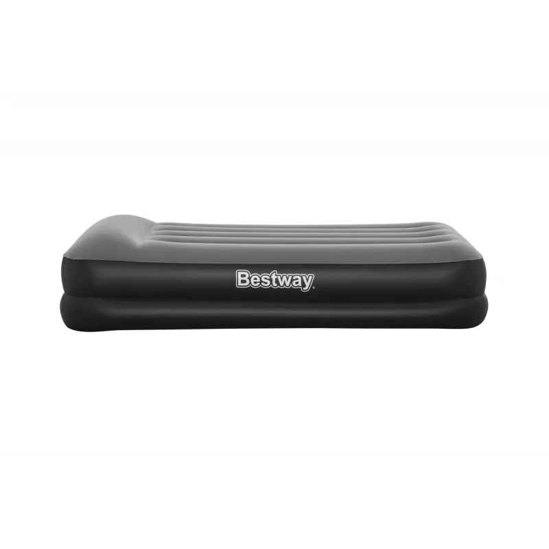 Bestway Tritech piepūšamais matracis, vienvietīgs, ar iebūvētu maiņstrāvas sūkni un antimikrobu pārklājumu, 1,91 m x 97 cm x 46 cm