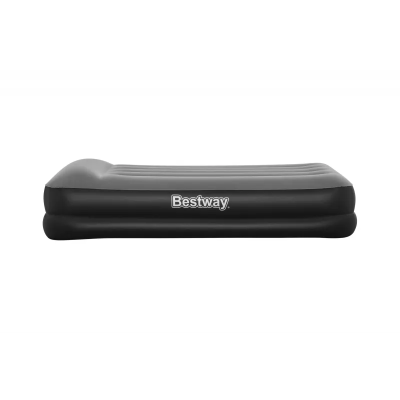 Bestway Tritech piepūšamais matracis, vienvietīgs, ar iebūvētu maiņstrāvas sūkni un antimikrobu pārklājumu, 1,91 m x 97 cm x 46 cm
