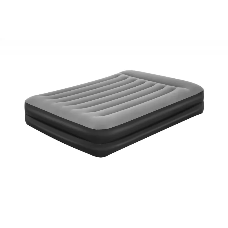 Bestway Tritech piepūšamais matracis Queen ar iebūvētu maiņstrāvas sūkni un pretmikrobu pārklājumu 2,03 m x 1,52 m x 46 cm