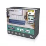 Bestway Tritech gaisa matracis Queen ar iebūvētu maiņstrāvas sūkni un pretmikrobu pārklājumu 2,03 m x 1,52 m x 46 cm