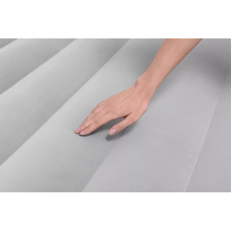 Bestway Tritech gaisa matracis Queen ar iebūvētu maiņstrāvas sūkni un pretmikrobu pārklājumu 2,03 m x 1,52 m x 46 cm