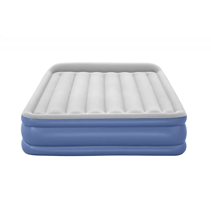 Bestway Tritech gaisa matracis Queen ar iebūvētu maiņstrāvas sūkni un pretmikrobu pārklājumu 2,03 m x 1,52 m x 46 cm