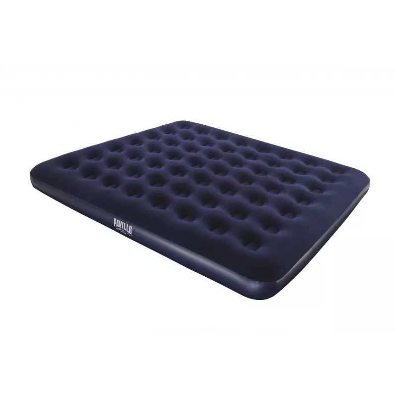 Bestway Flocked Airbed - King - 2.03m x 1.83m x 22cm, dubultais matracis