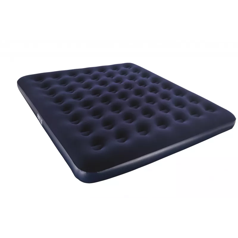 Bestway Flocked Airbed - King - 2.03m x 1.83m x 22cm, dubultais matracis