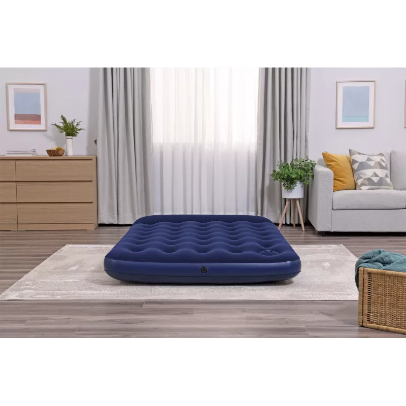 Bestway gaisa matracis pilna izmēra ar iebūvētu kājas sūkni 1,91 m x 1,37 m x 28 cm