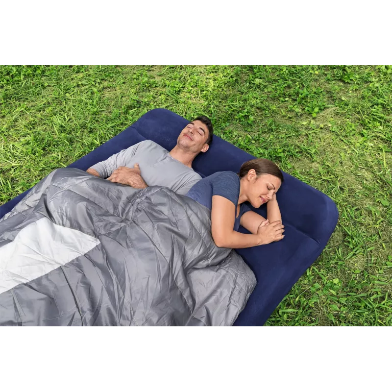 Bestway gaisa matracis pilna izmēra ar iebūvētu kājas sūkni 1,91 m x 1,37 m x 28 cm